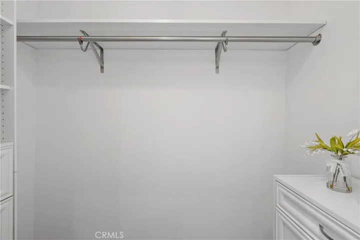 Primary bedroom closet.
