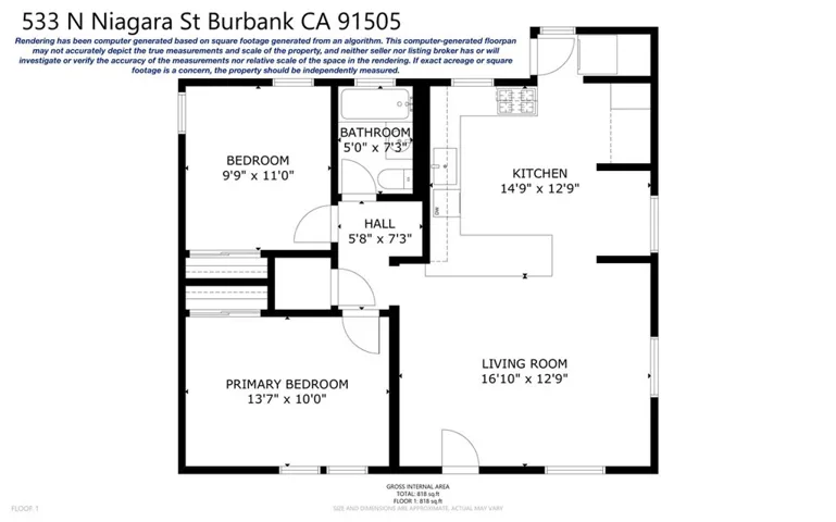 531 N Niagara, Burbank, California 91505