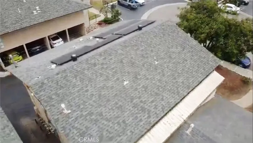 Roof with solar