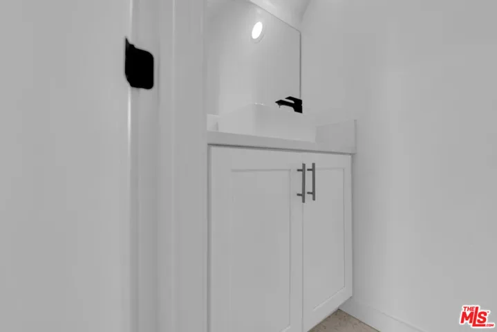 Half bath in living area