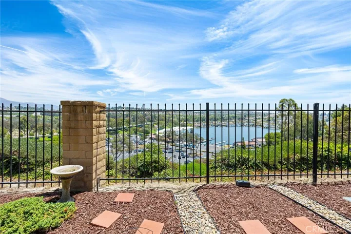 Lake view from patio.