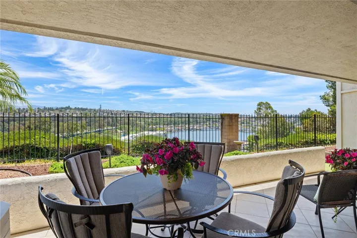 Lake view from patio.