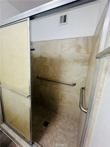 Master shower.