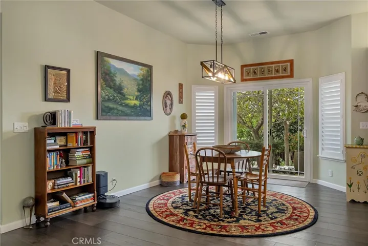 Dining area