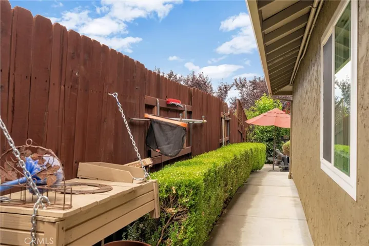 West side yard