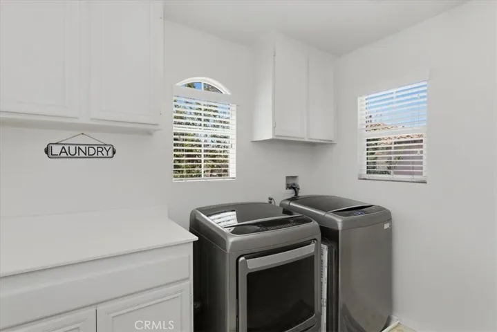 Laundry area