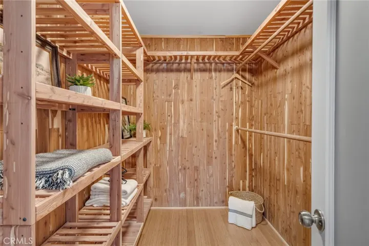 Walk In Cedar Closet