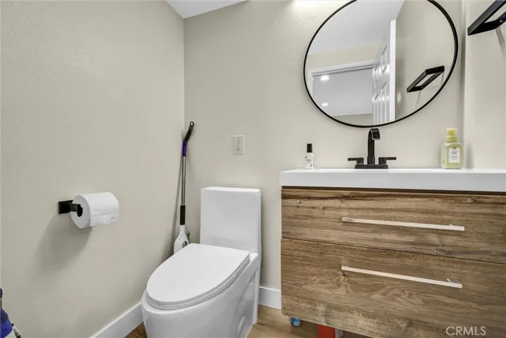 Quarter bath on the 1st floor