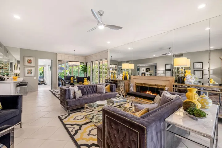 Reverse View Living Room