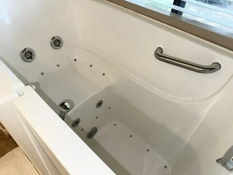 Primary Bath Walk in Jetted Tub