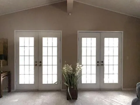 Living Room French Doors