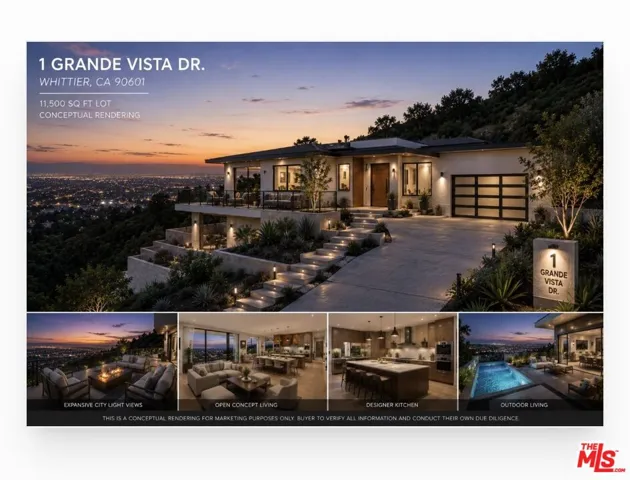1 Grande Vista Dr, Whittier, California 90601
