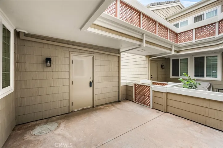 Spacious private patio extends your outdoor living space.