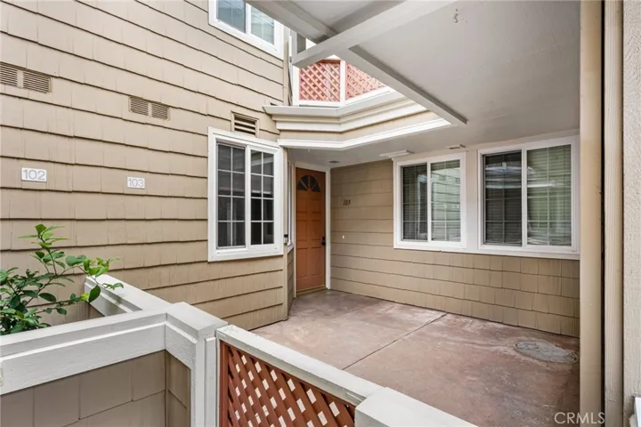 Private front patio—ideal for relaxing or morning coffee.