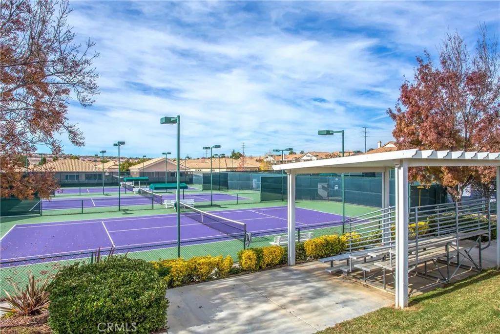 Tennis courts at South clubhouse