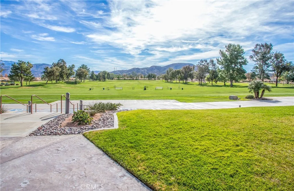 Driving range at main clubhouse