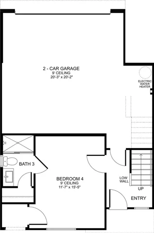 Representative Plan 2C first floor