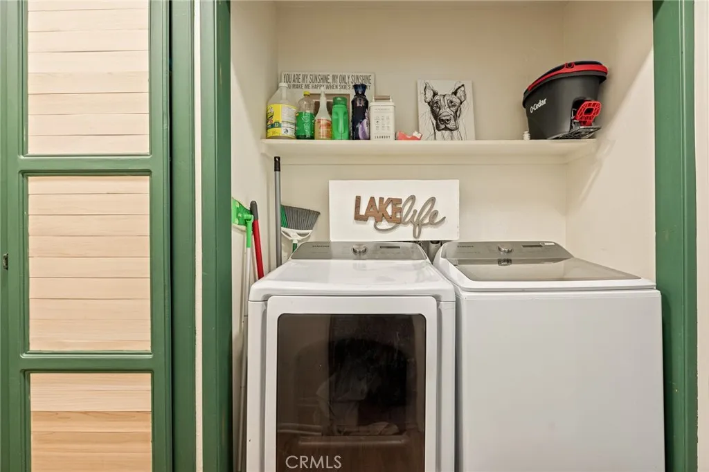 Laundry in Hallway