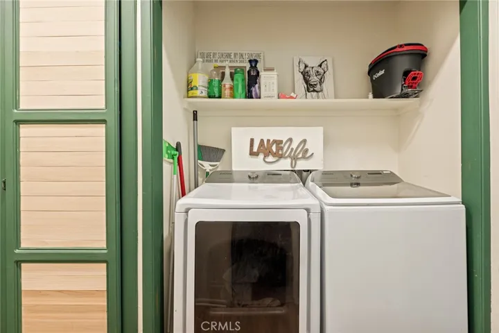 Laundry in Hallway