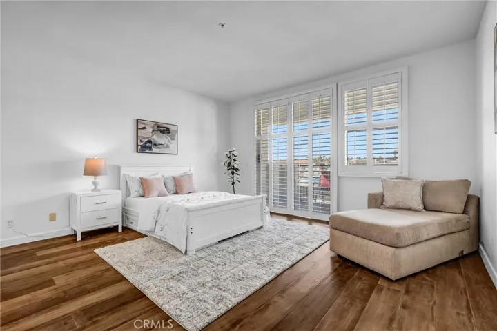 Primary Bedroom #1 With Balcony and Marina Water Views