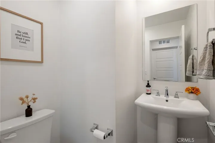 main level half bathroom
