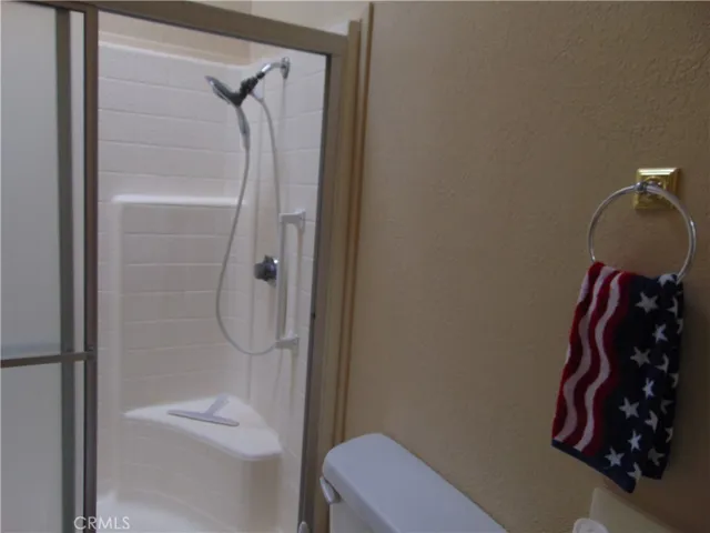 shower in guest bath