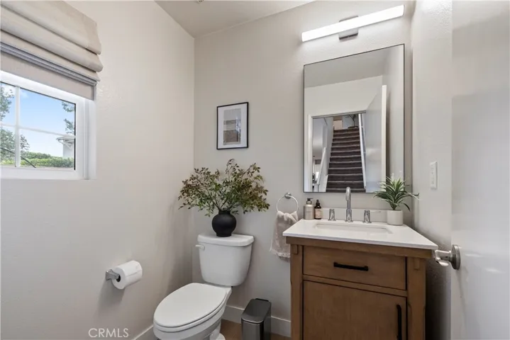 Downstairs half bath