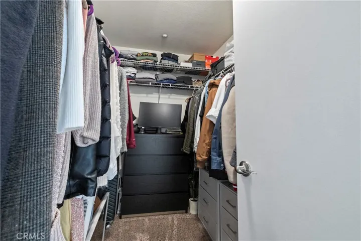 Primary walk-in closet