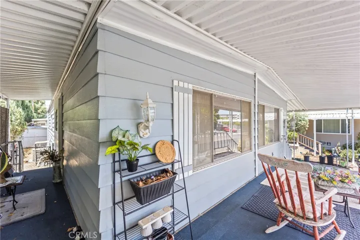 Covered Front and Side Wrap Around Patio