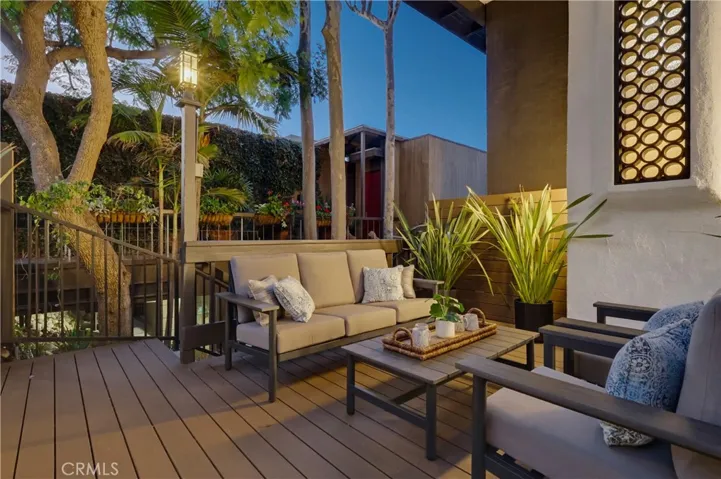 Lower level patio