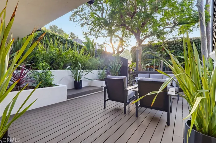There is a slider from bedroom #2 that goes out to patio