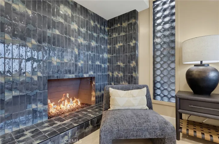 Primary suite fireplace