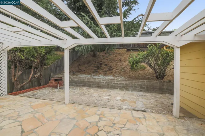 Backyard Patio Arbor
