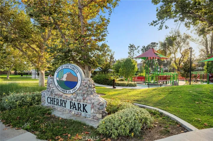 Steps to Cherry Park