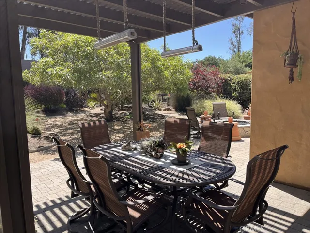 Covered, Lighted, Heated Patio