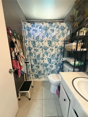 Hallway bathroom