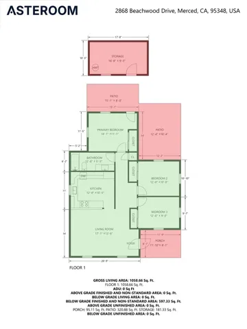 2868 Beachwood, Merced, California 95348