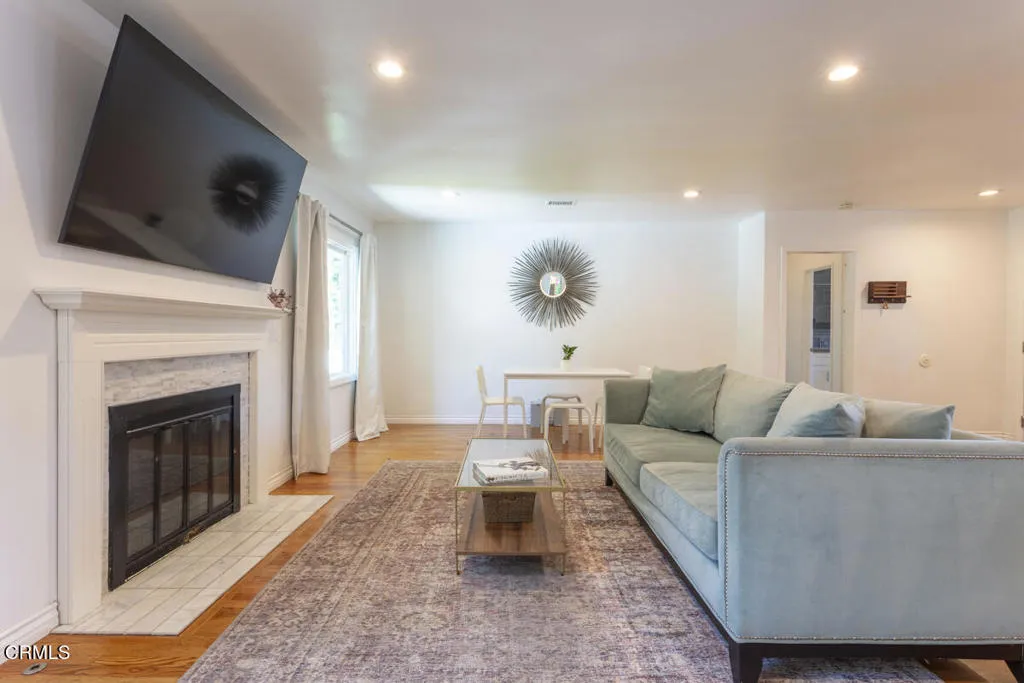 Living Room and Dining Area