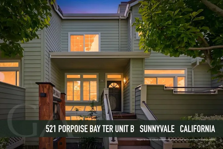 521 Porpoise Bay Terrace B, Sunnyvale, California 94089