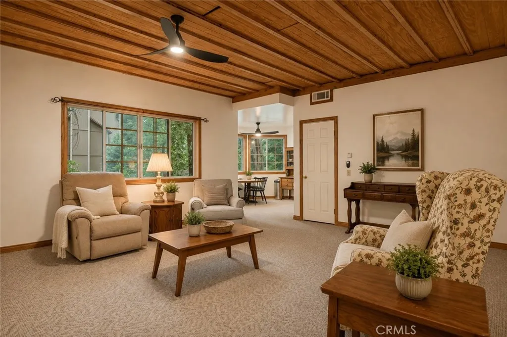 Living Room in Guest Quarters (Virtually Staged)
