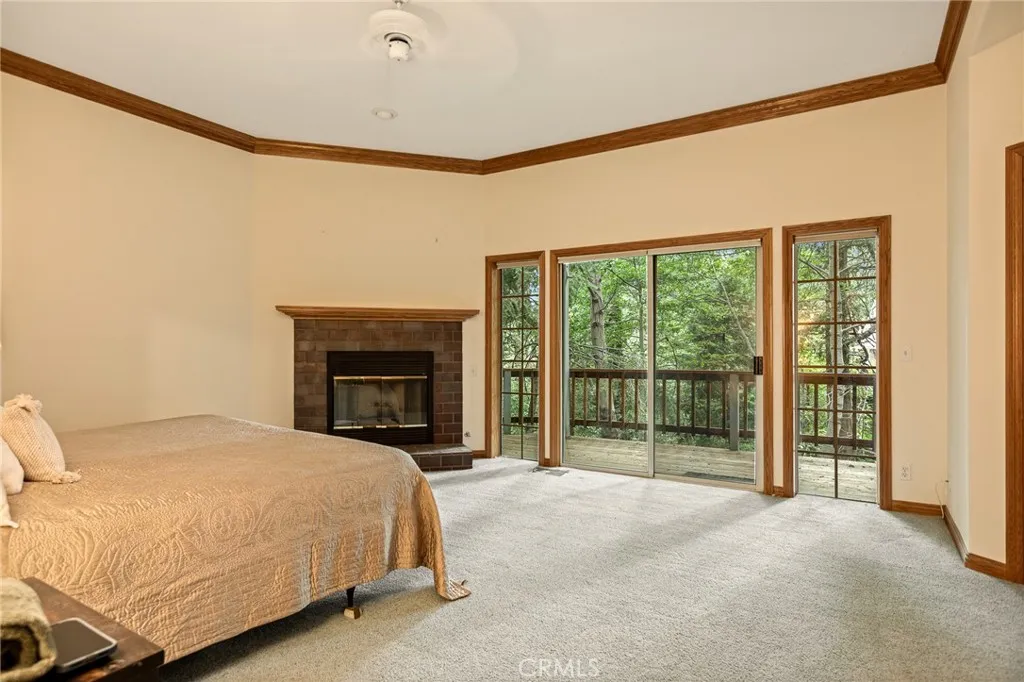 Primary Suite with Private Deck & Fireplace!