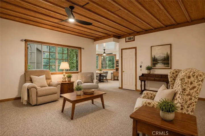 Living Room in Guest Quarters (Virtually Staged)
