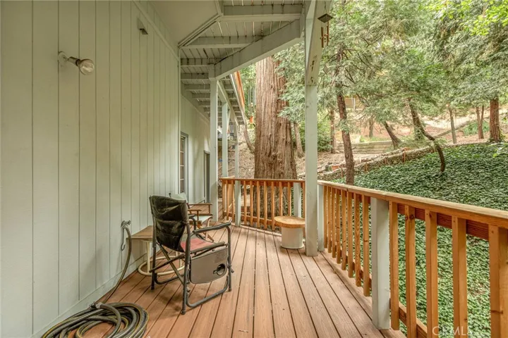 Deck Outside of Secondary Bedrooms.  Sooo Peaceful!