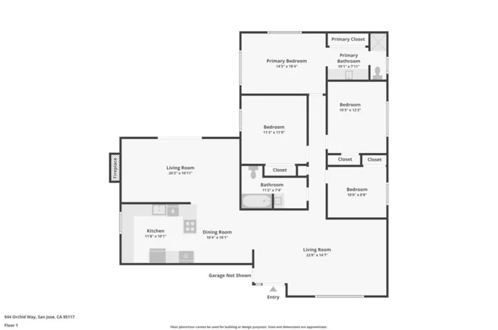 944 Orchid Way, San Jose, California 95117