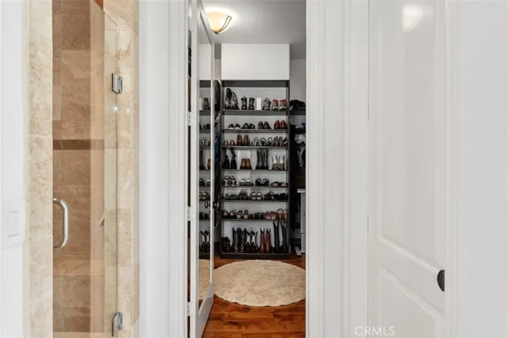 Primary bedroom large walk-in closet