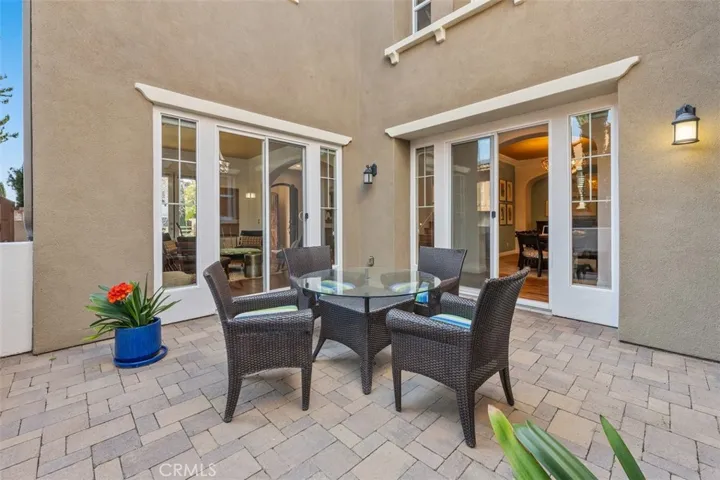 Outdoor courtyard