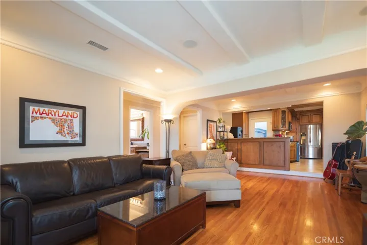 View from entering the home