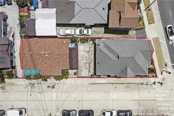 Aerial View - Both Houses