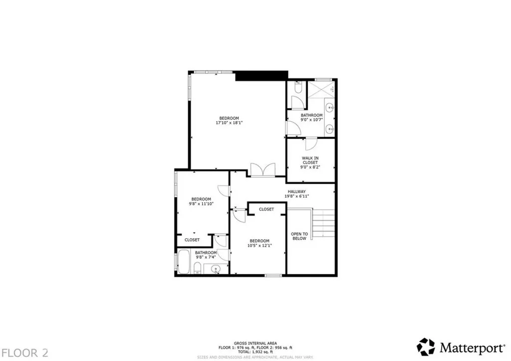 2nd Floor Floorplan