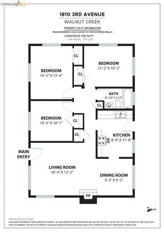 1810 3rd Ave, Walnut Creek, California 94597